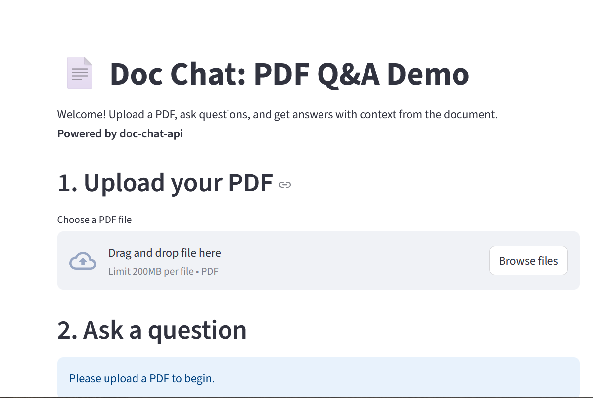 Document Chat App
